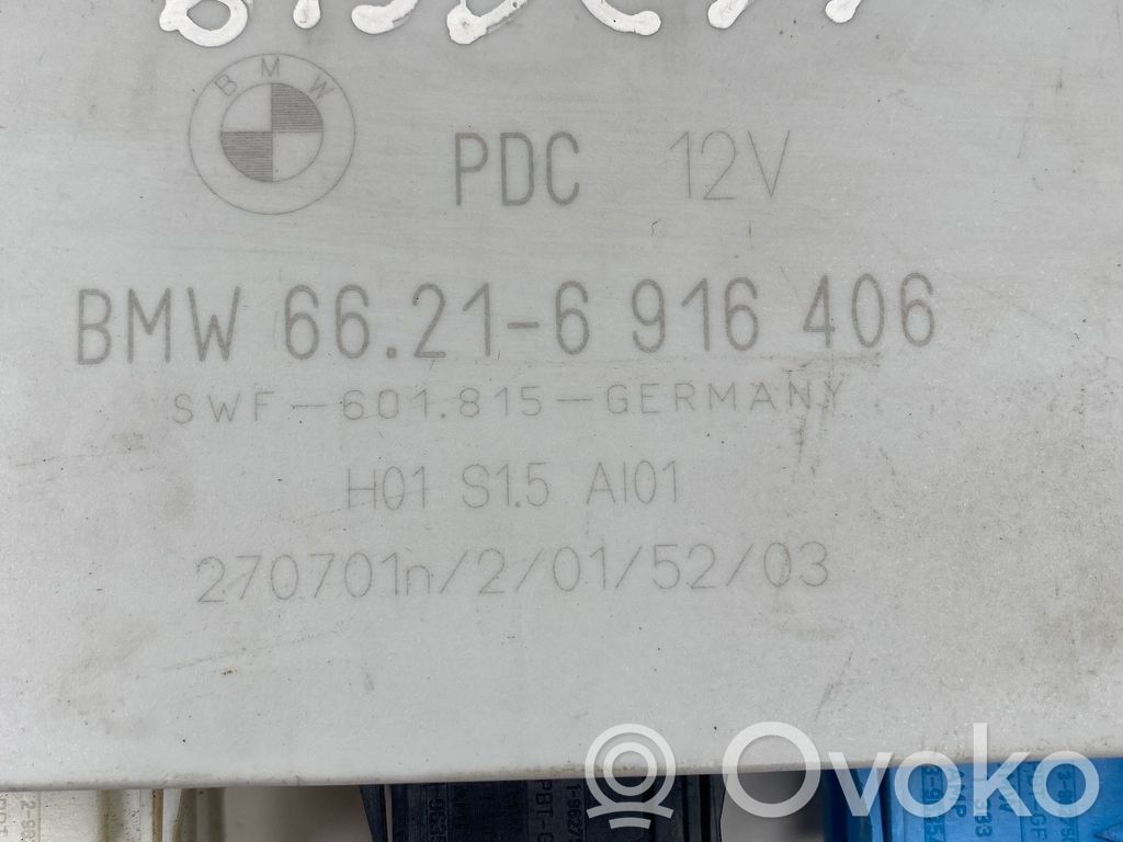 Pysäköintitutkan (PCD) ohjainlaite/moduuli   6916406,601815,2707010,H01S15AI01