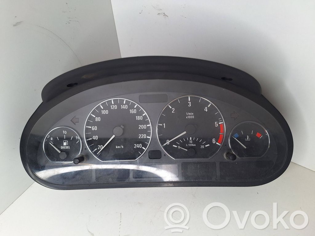 BMW 3 E46 Speedometer (instrument cluster) 