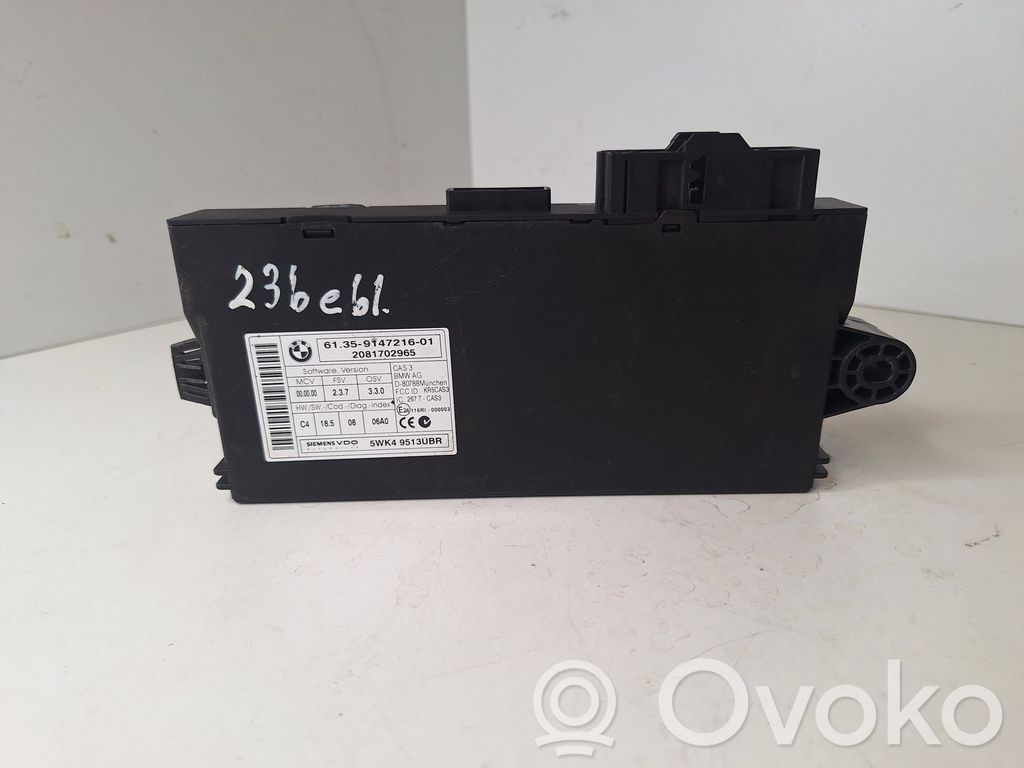 BMW 5 E60 E61 CAS control unit/module 