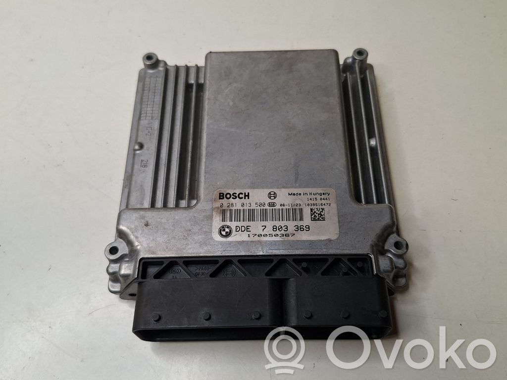 BMW 5 E60 E61 Engine control unit/module 
