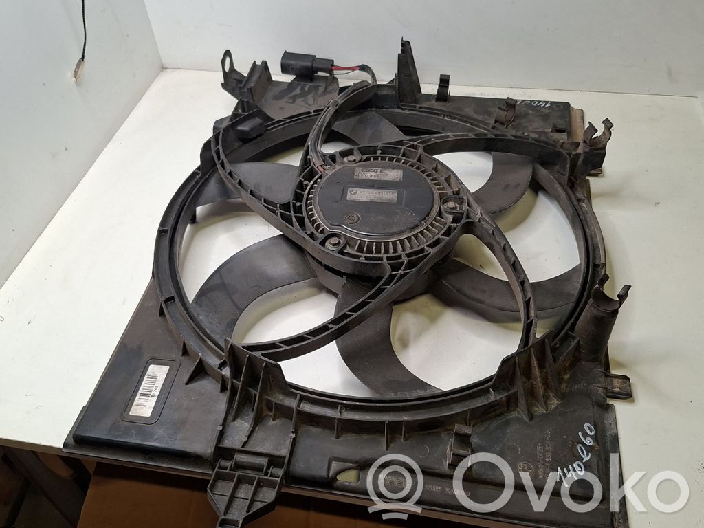 BMW 5 E60 E61 Elektrinis radiatorių ventiliatorius 