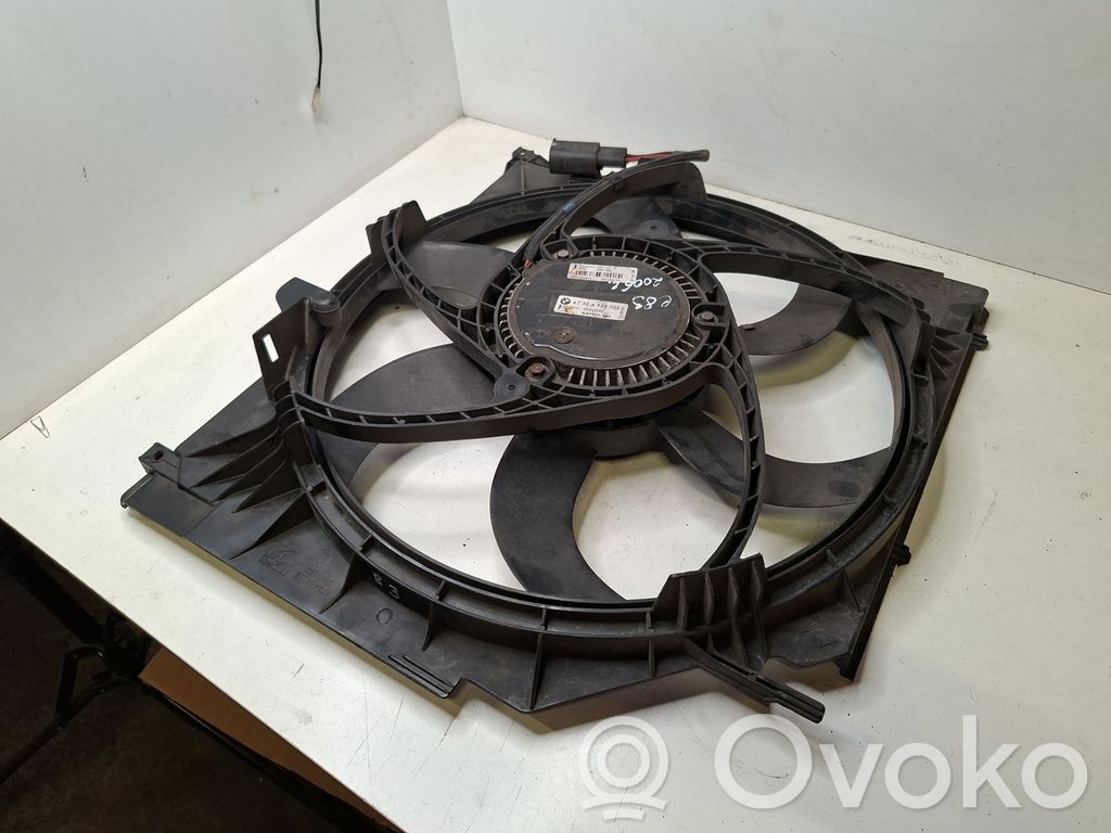 BMW X3 E83 Electric radiator cooling fan 