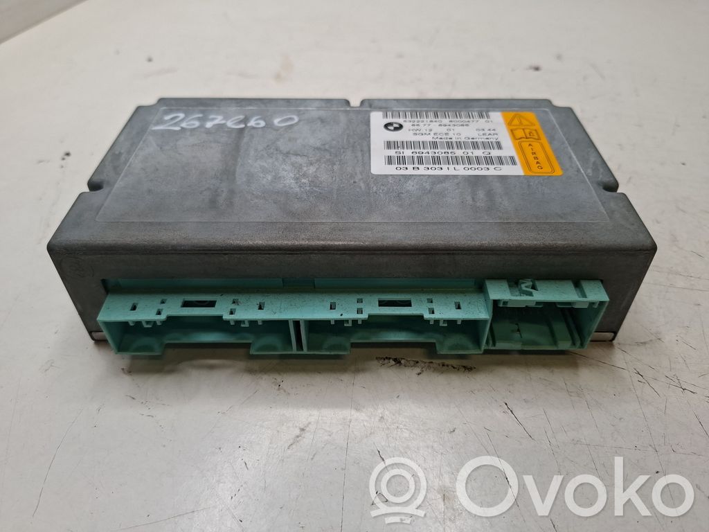 BMW 5 E60 E61 Airbag control unit/module 