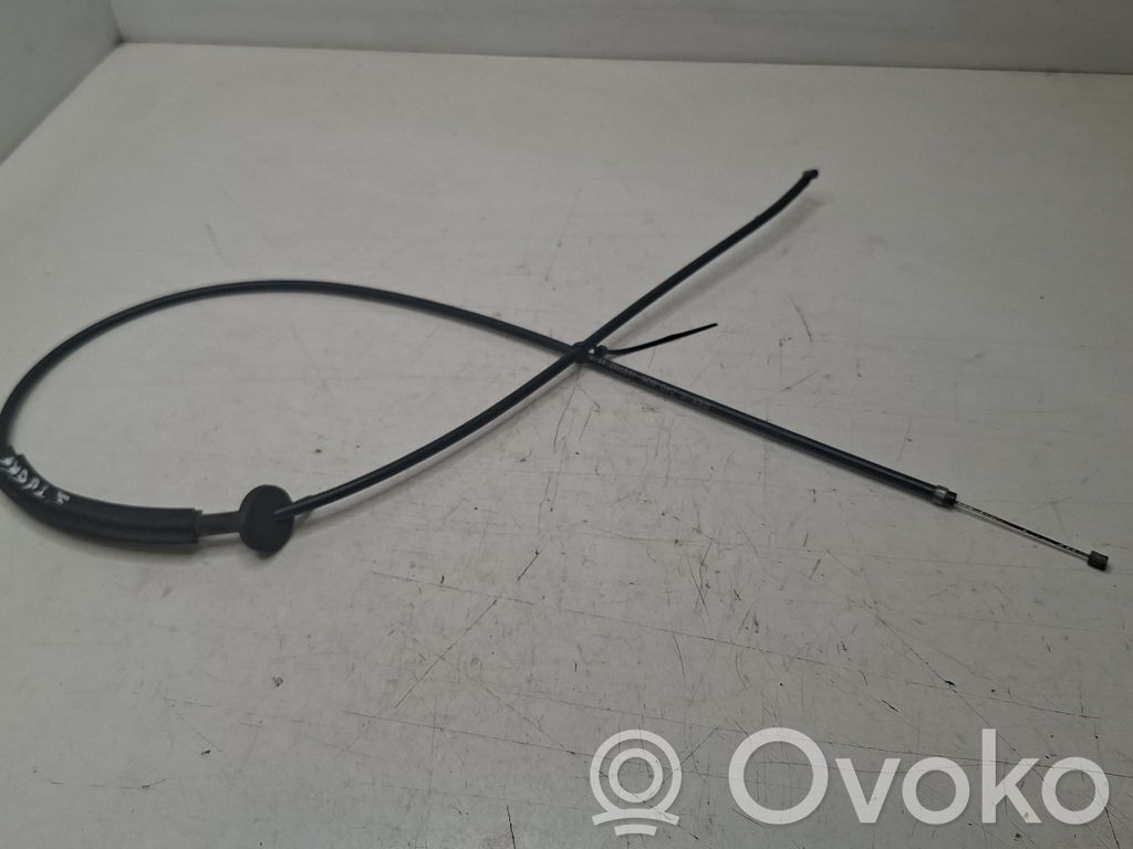 BMW 7 E65 E66 Engine bonnet/hood lock release cable 