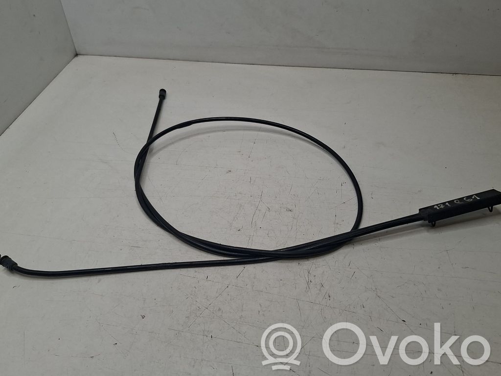 BMW 5 E60 E61 Engine bonnet/hood lock release cable 