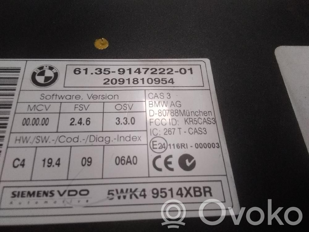 BMW X5 E70 Comfort/convenience module 