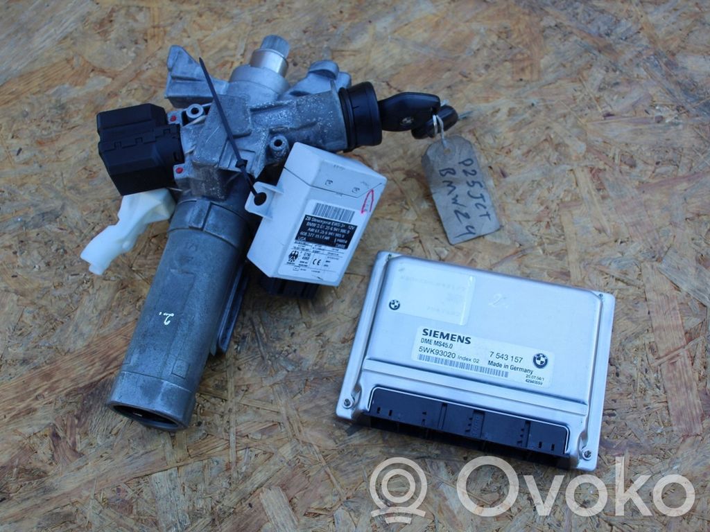 BMW X3 E83 Engine ECU kit and lock set 