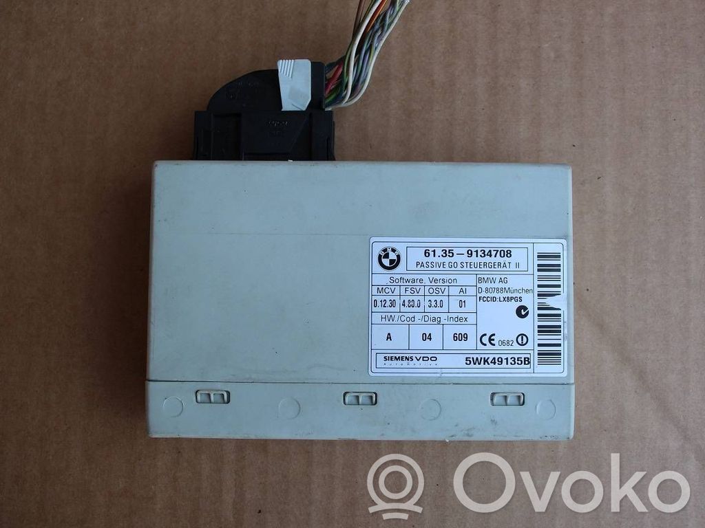 Keyless (KESSY) go control unit/module   9134708