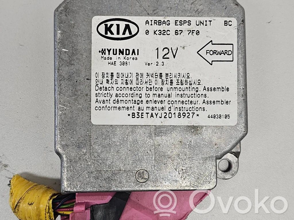 KIA Rio Airbag control unit/module 