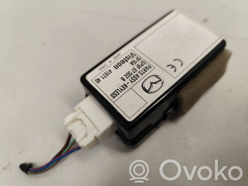 Keyless (KESSY) go control unit/module   GP9F675DZB,5F16A,4197140