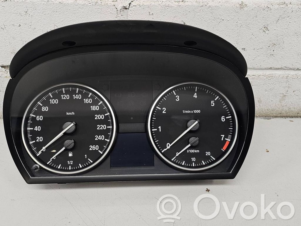 BMW 3 E90 E91 Speedometer (instrument cluster) 