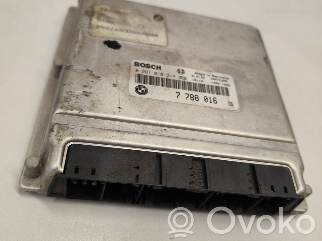 Engine control unit/module   28RTE908,0281010314,7788016