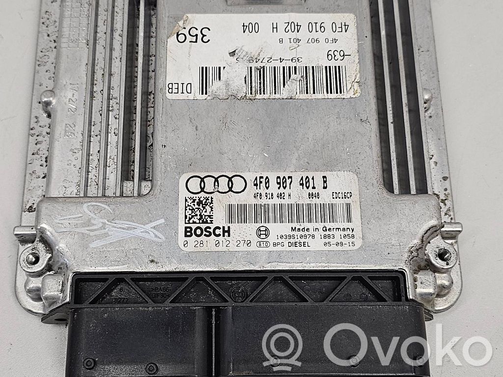 Audi A6 S6 C6 4F Engine control unit/module 
