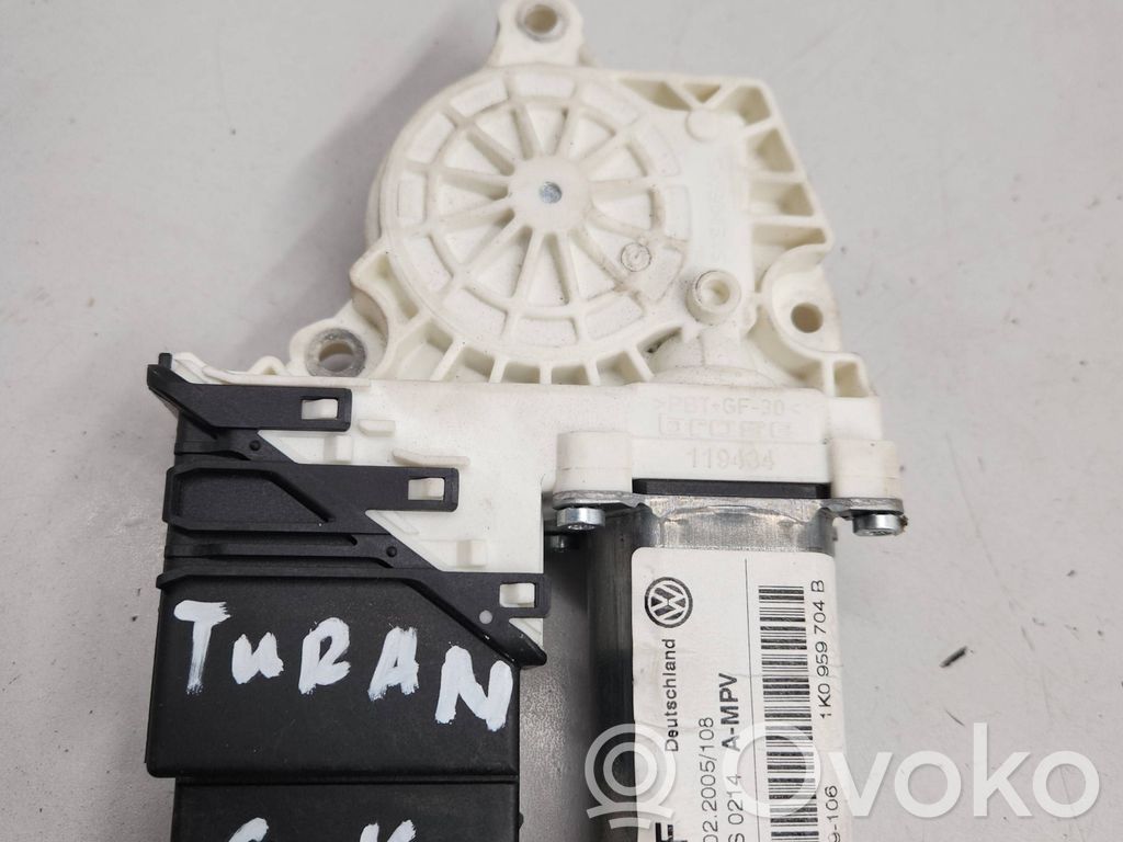 Volkswagen Touran I Rear door window regulator motor 
