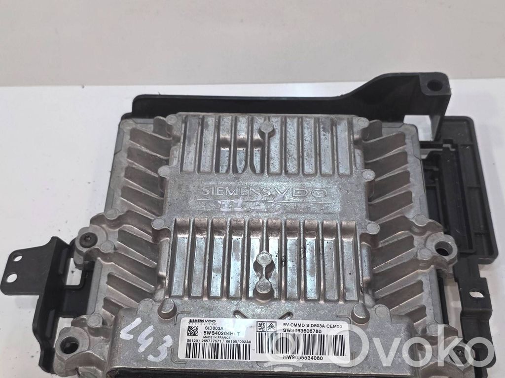 Peugeot 407 Engine control unit/module 