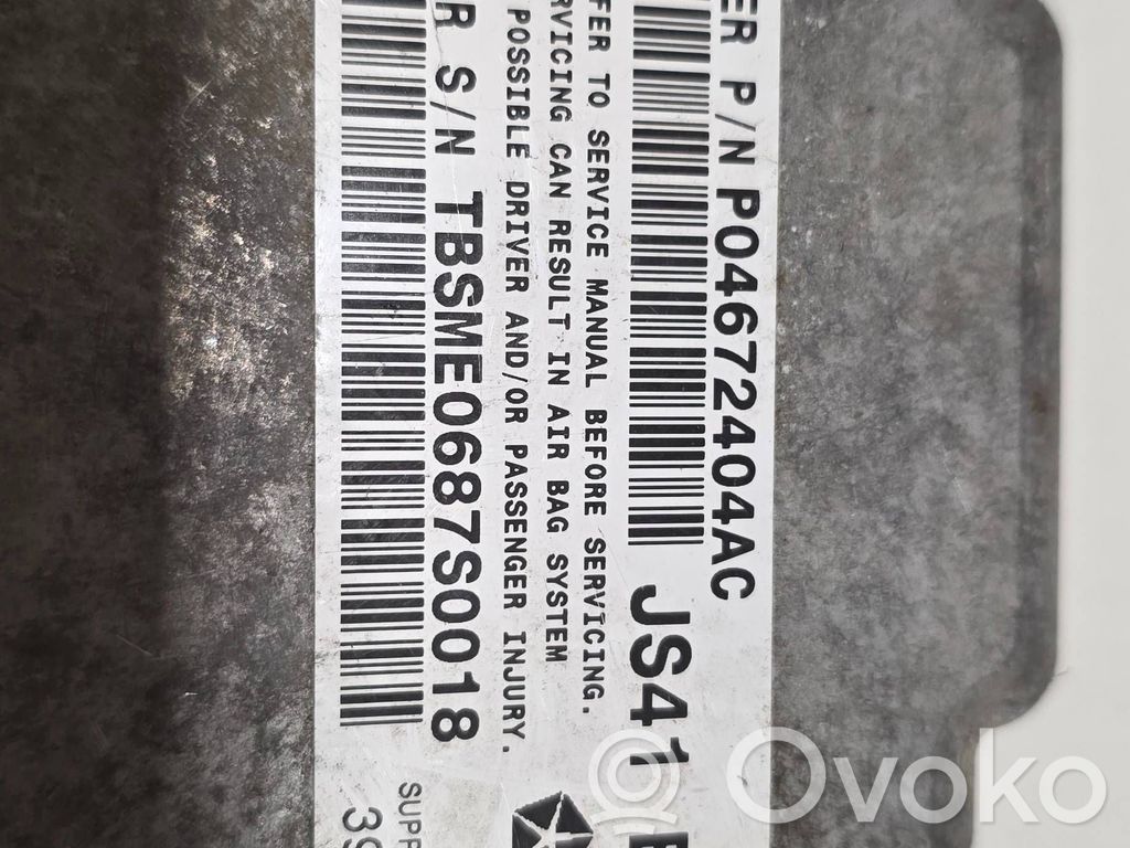 Chrysler Sebring (JS) Airbag control unit/module 