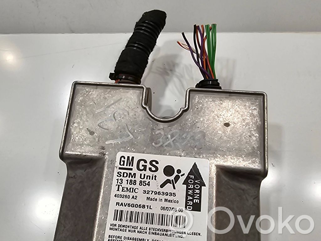 Opel Astra H Unitate/modul de comandă airbaguri 