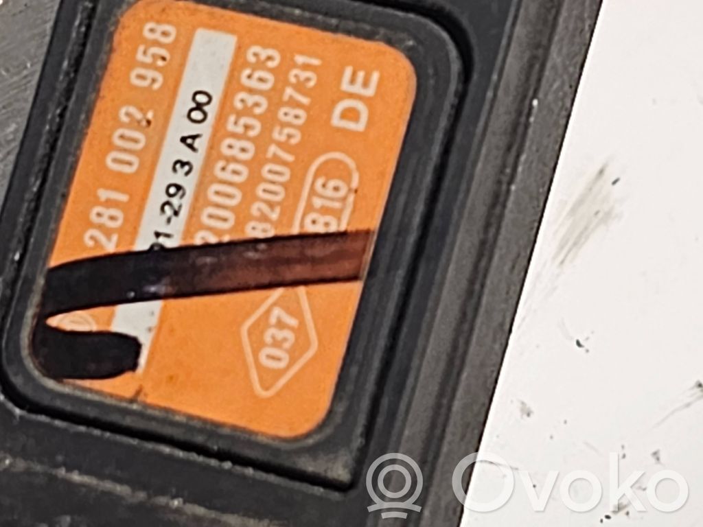 Renault Megane III Czujnik ciśnienia powietrza 