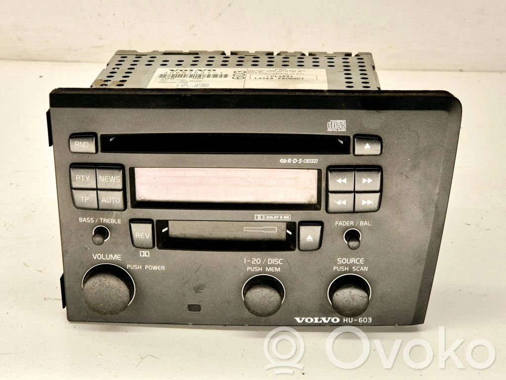 Volvo S60 Panel / Radioodtwarzacz CD/DVD/GPS 