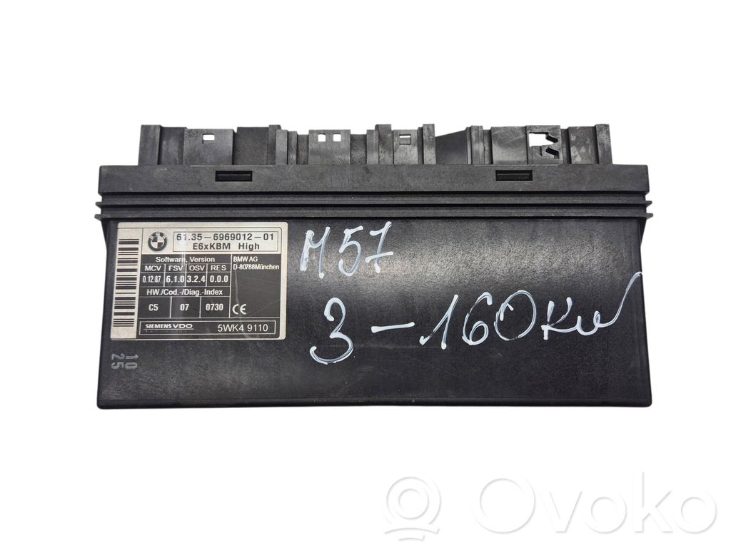 BMW 5 E60 E61 Komforto modulis 