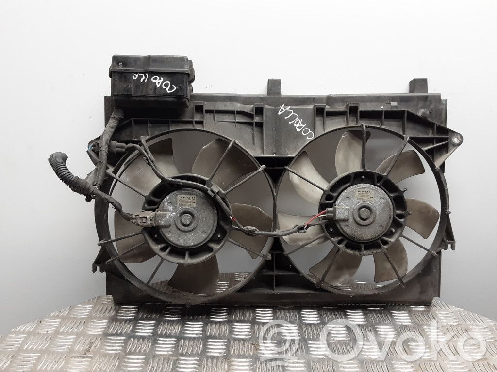 Toyota Corolla E120 E130 Elektrisks radiatoru ventilators 