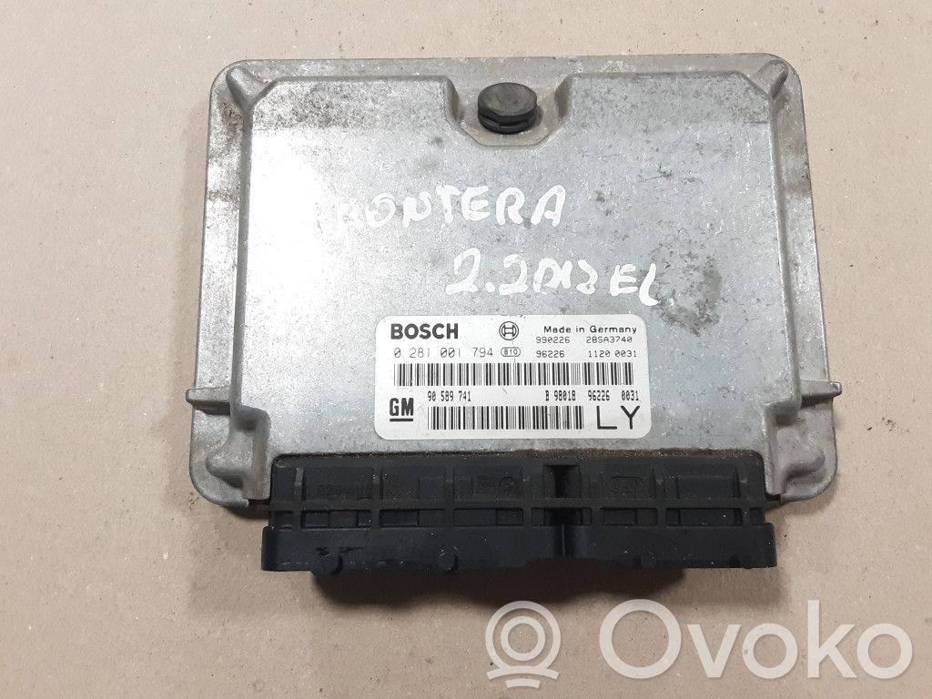Opel Frontera B Engine control unit/module 