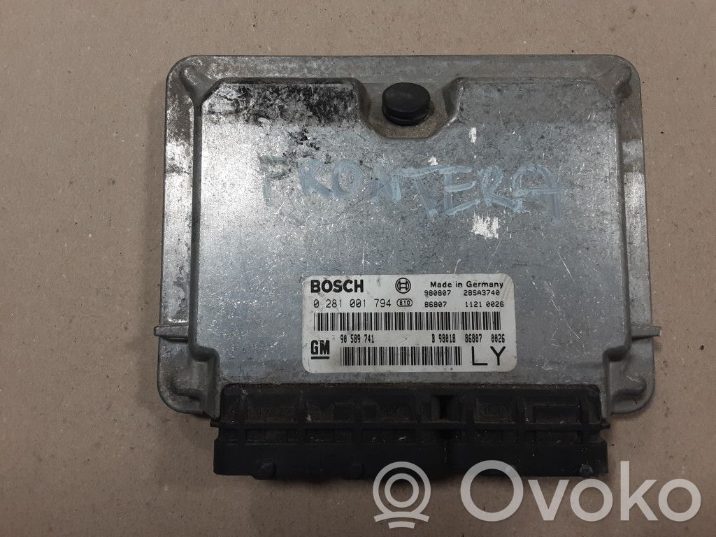 Opel Frontera B Engine control unit/module 