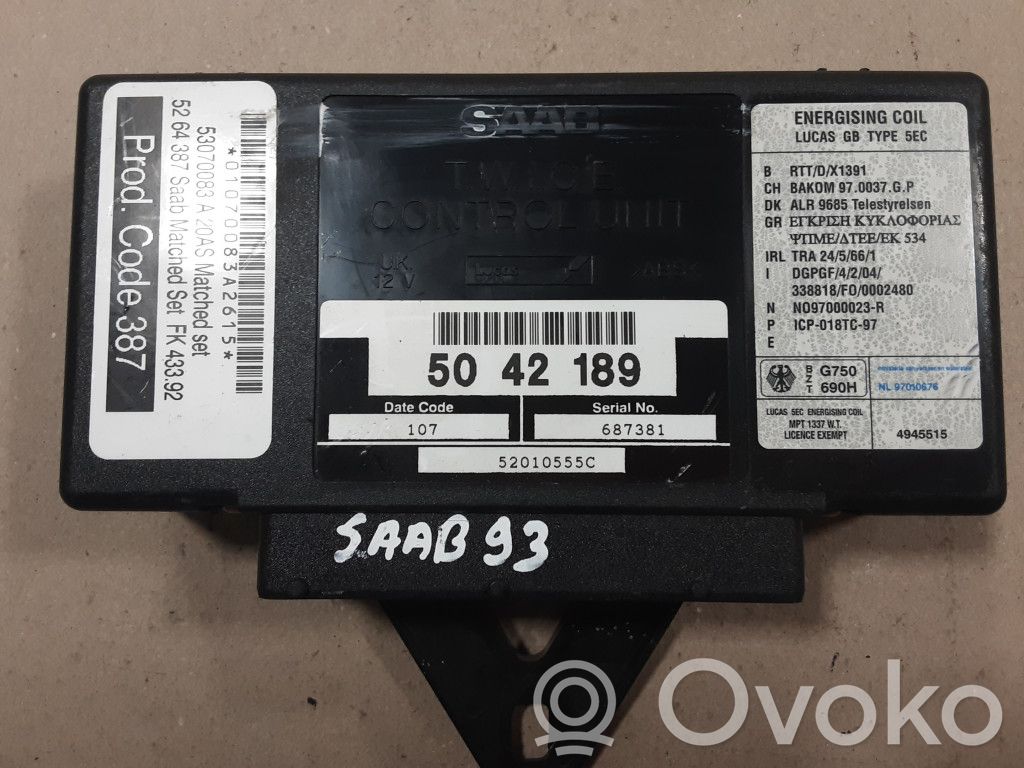 Saab 9-3 Ver2 Module confort 
