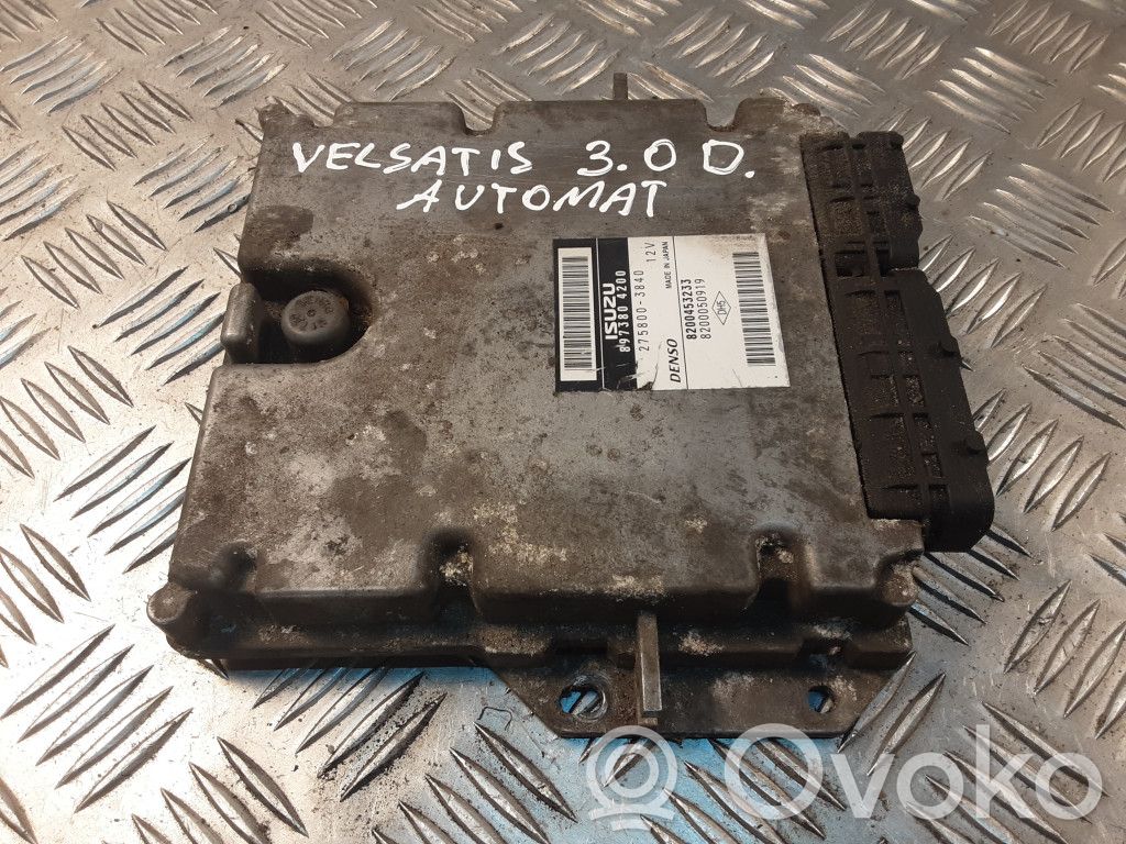 Engine control unit/module   8973804200,2758003840,82004532338200050919