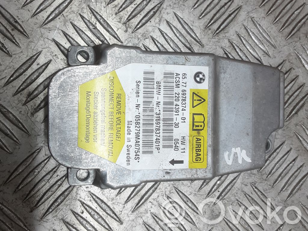 BMW 5 E60 E61 Airbag control unit/module 