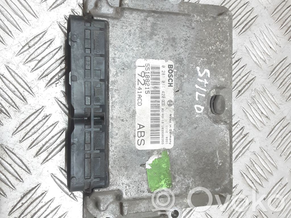Fiat Stilo Engine control unit/module 