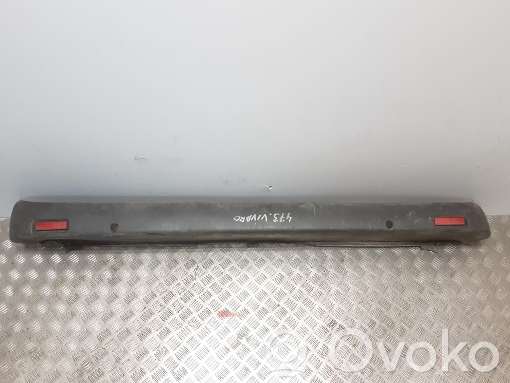 Opel Vivaro Dekoratīvās aizmugurē bampera ulikas 