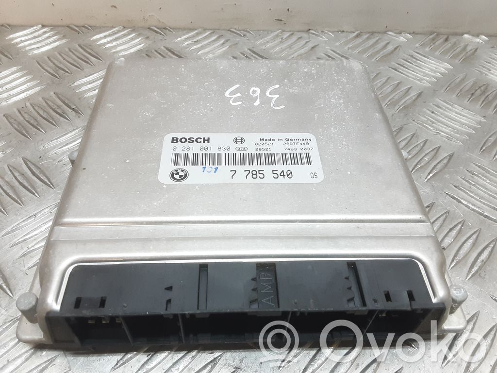 Engine control unit/module   0281001830,7785540