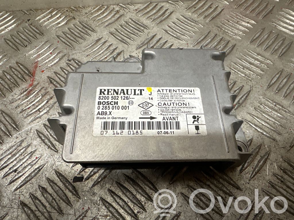 Renault Modus Airbagsteuergerät 