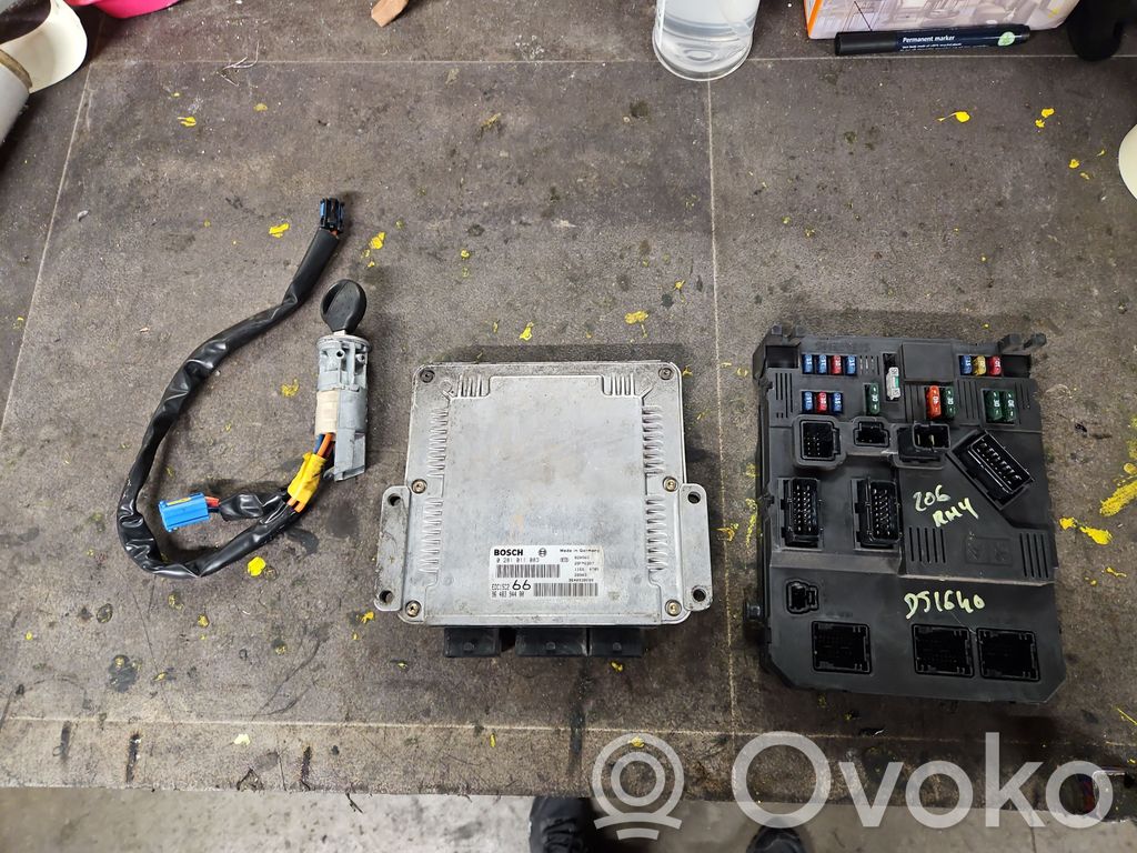 Engine control unit/module   9640938680,9648394480,0281011083