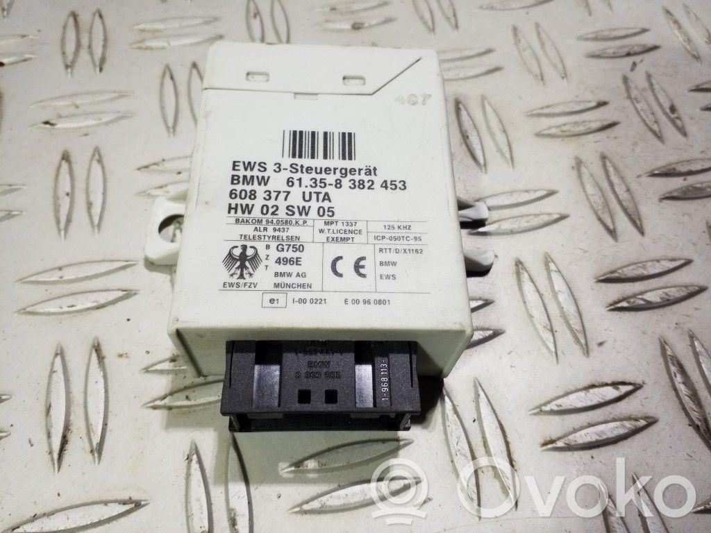 Immobilizer control unit/module   61358382453,608377UTA,HW02SW05