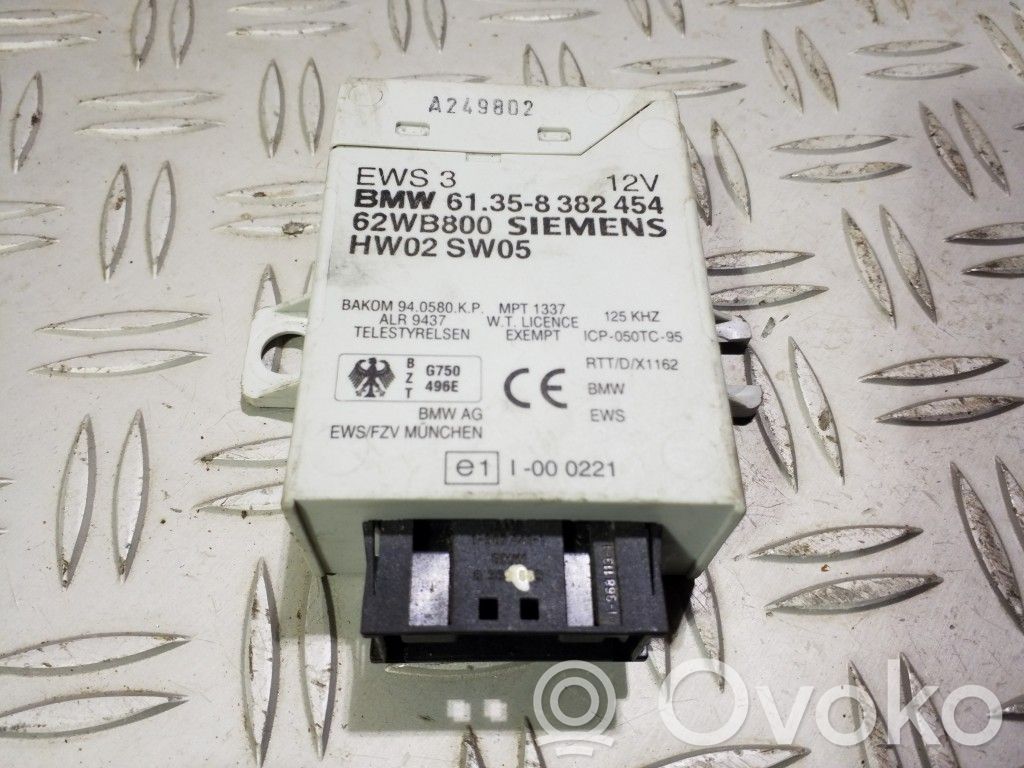BMW 5 E39 Immobilizer control unit/module 