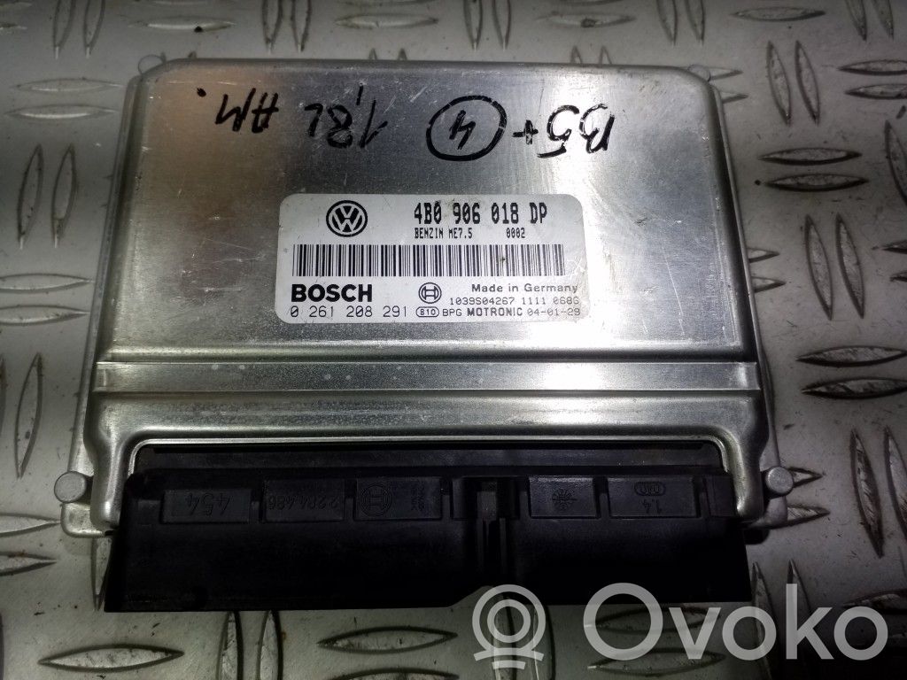 Volkswagen PASSAT B5.5 Engine control unit/module 