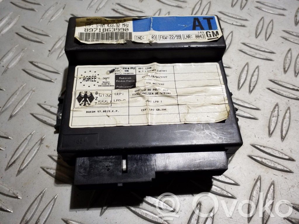 Module confort   8971863990