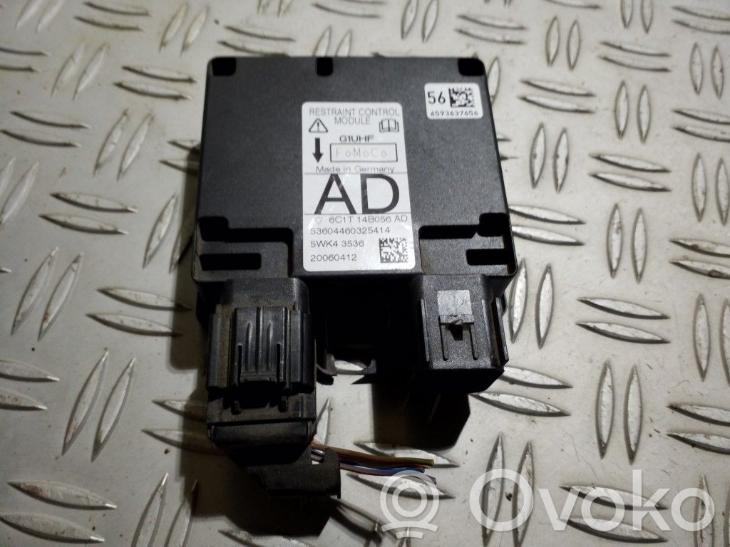 Airbag control unit/module   6C1T14B056AD,5WK43536,20060412