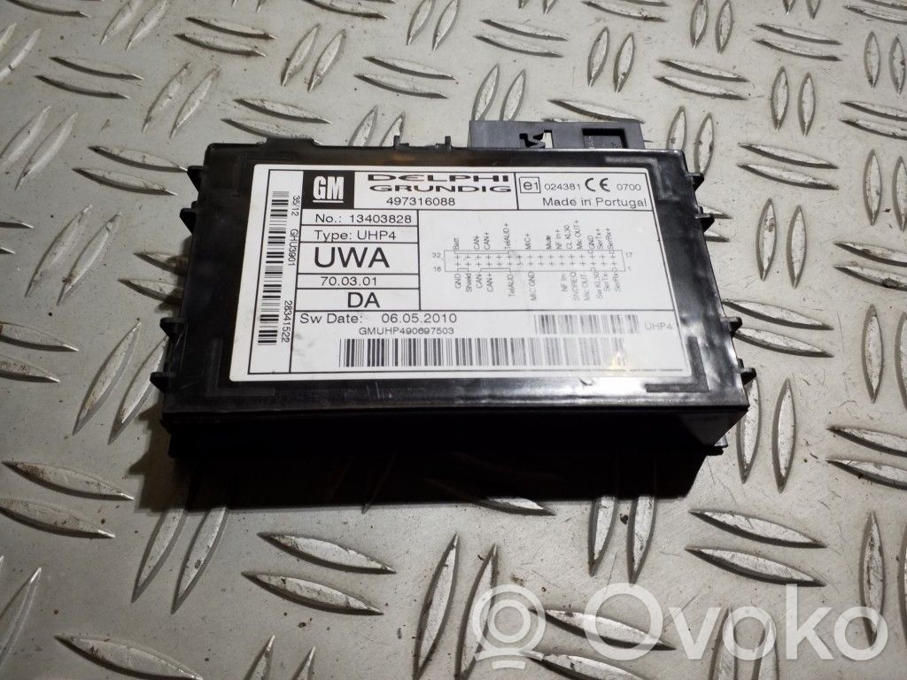 Opel Corsa D Bluetooth control unit module 