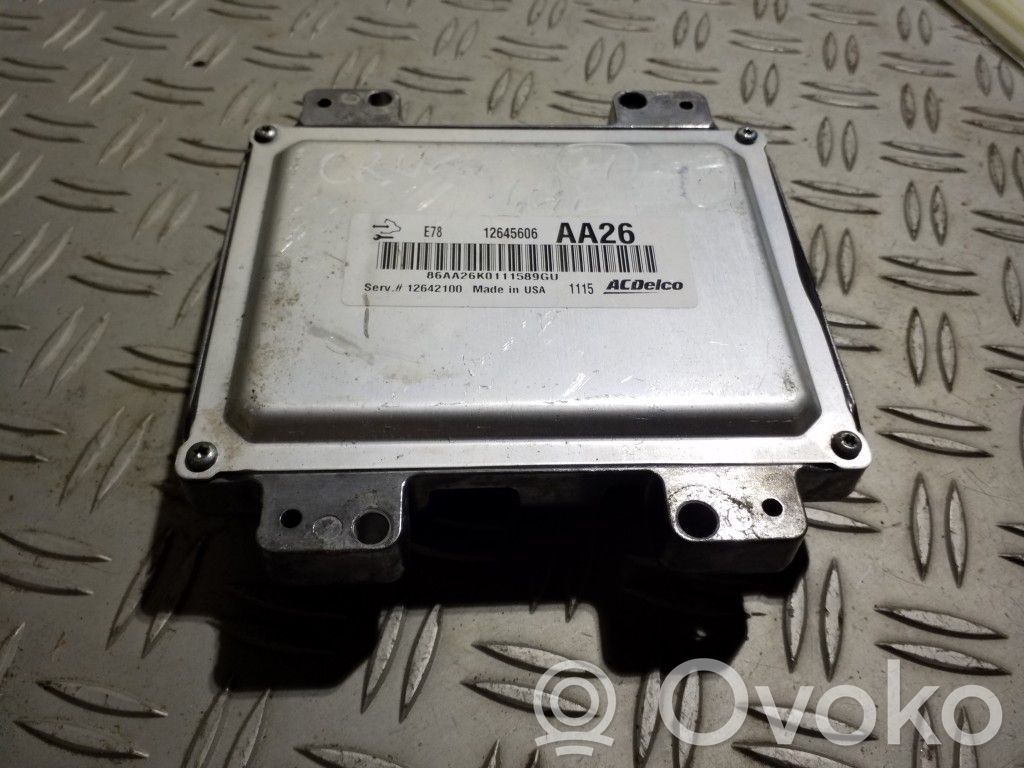 Engine control unit/module   12645606,12642100,AA26