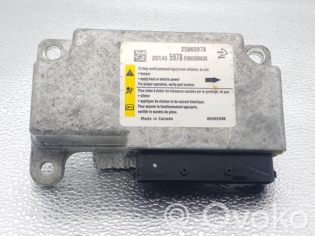 Opel Antara Airbag control unit/module 