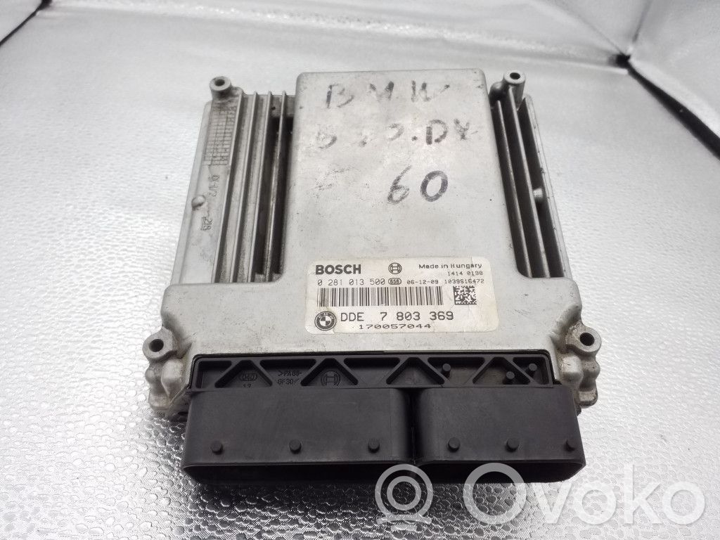 Unité de commande, module ECU de moteur   7803369,0281013500