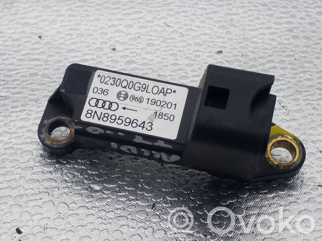Audi TT Mk1 Sensor impacto/accidente para activar Airbag 