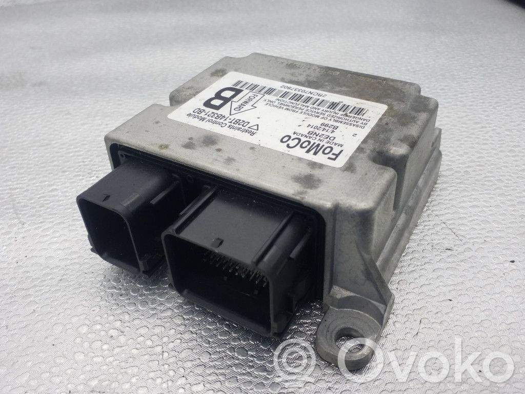 Airbag control unit/module   D2BT14B321BD,14B321BD,2BCN70337802