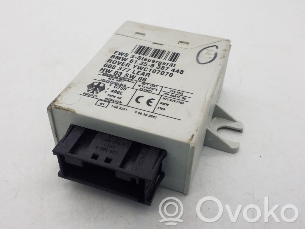 Immobilizer control unit/module   61358387448,8387448