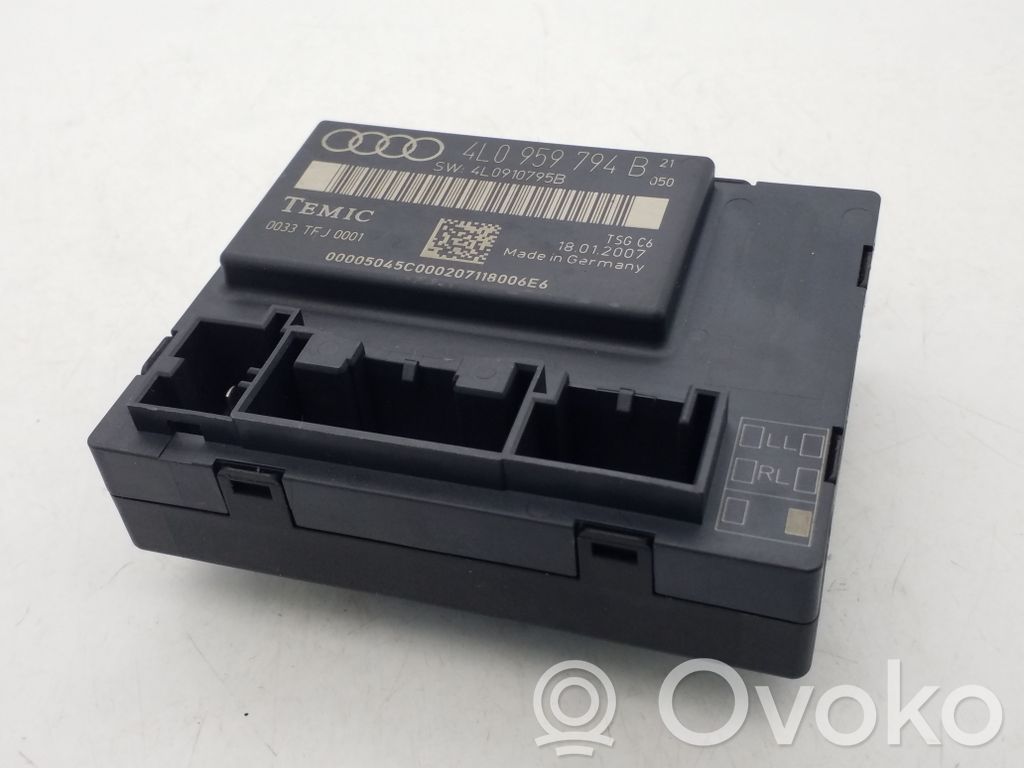 Unité de commande module de porte   4L0959794B,4L0910795B