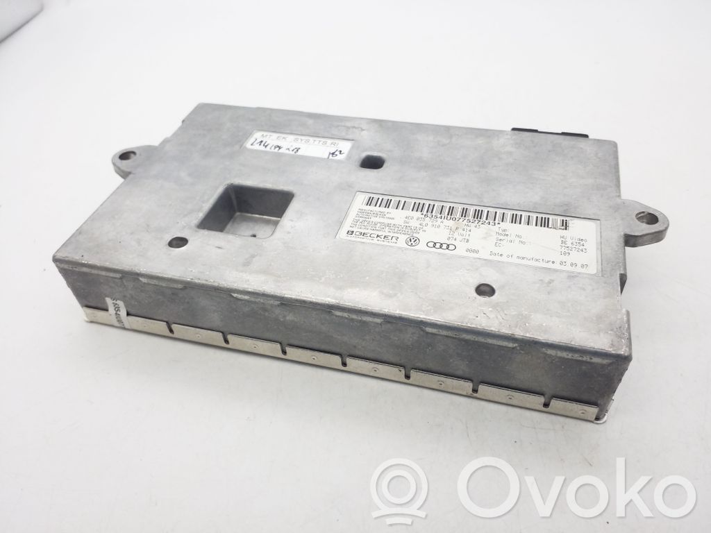 Audi Q7 4L Head unit multimedia control 