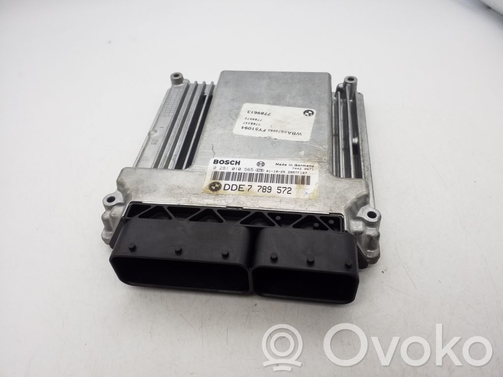 Engine control unit/module ECU   7789572,7789613,0281010565